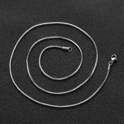 Picture of New Silver Color Metal Chain for Men Silver 