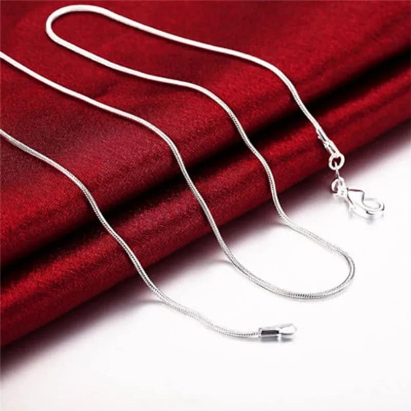 Picture of New Silver Color Metal Chain for Men Silver 