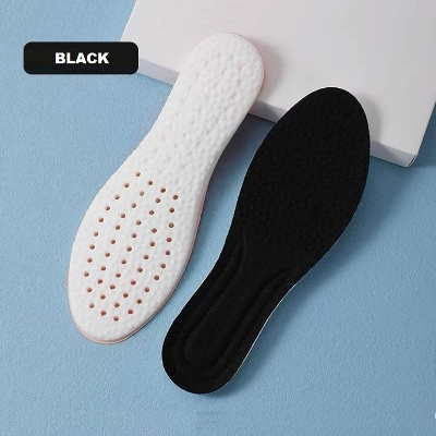 Picture of New Super Soft Sole High Elastic Insoles Breathable Insoles for Sports Shoes For Men/Women White 