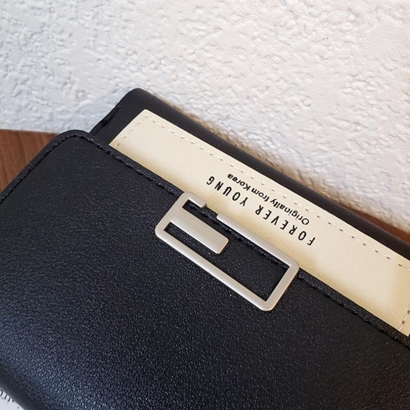 Picture of New Trendy Small Fashion Wallet For Women Black 