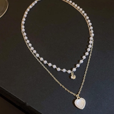 Picture of New Fashionable Trendy  Women Fashion Long Necklace Female Pendant for Women  43cm
