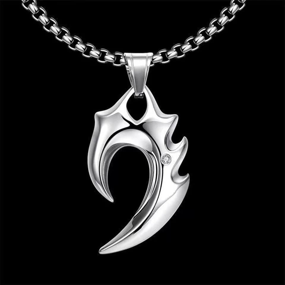 Picture of Geometry Stainless Steel Fashion Necklace For Men  