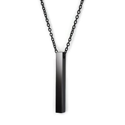 Picture of Black Color Metal Chain for Men  