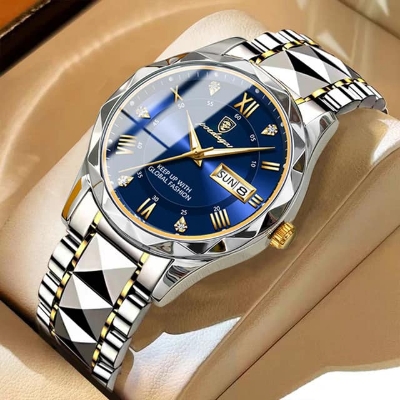 Picture of New POEDAGAR New Fashion Men's Watches Top Brand Stainless Steel Luxury Men Quartz Wristwatches Relogio Masculino  