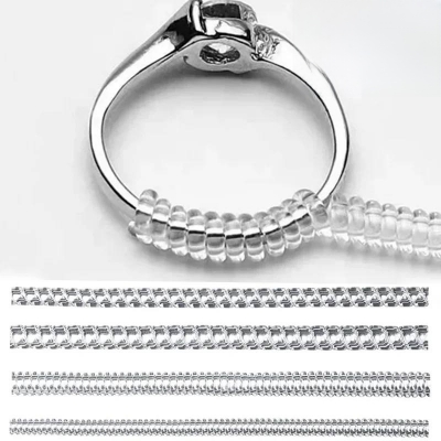 Picture of Spiral Based Ring Tools Spring Coil Ring Size Adjuster Guard Tightener Reducer Resizing Tool For Jewelry  