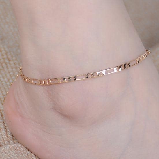 Picture of Charming Anklet for Women - Rose Gold Gold 