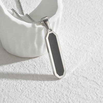 Picture of Stainless Steel Silver Color Metal Chain for Men Silver 