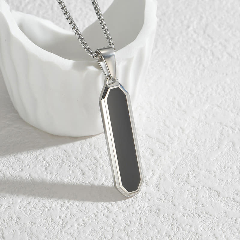 Picture of Stainless Steel Silver Color Metal Chain for Men Silver 