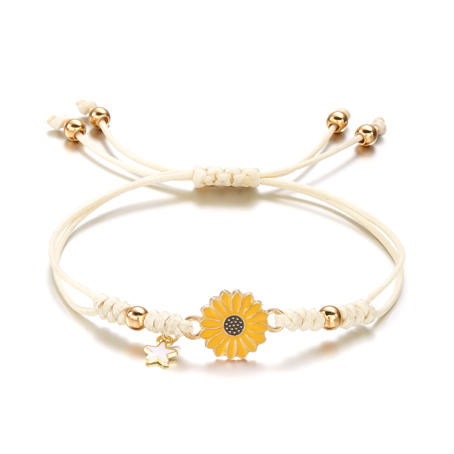 Picture of Korean Bracelets Adjustable Charm Bangle Chain Jewelry Gift - Bracelet For Women  