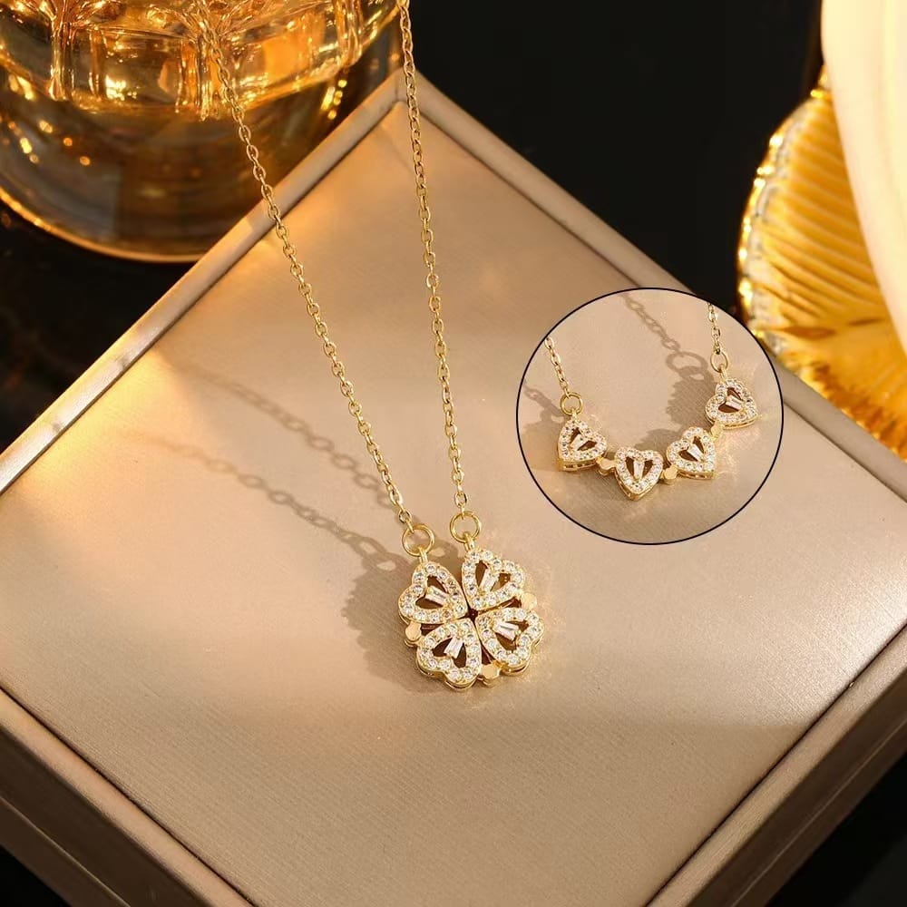 Picture of Sweet Rhinestone Bow Knot Pendant Necklace Elegant Summer Imitation Choker Necklace For Women Jewelry Gifts Gold 