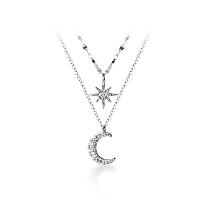 Picture of New Chain Choker Sparkling Classic Girl Necklace For Women Silver 
