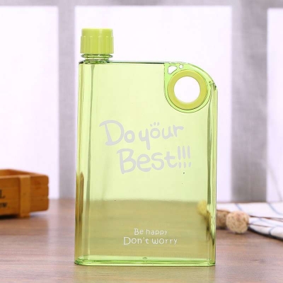 Picture of 1 Piece High Quality Stylish Drinking Water Bottles In The Glass  leek And Functional Glass Water Bottle  