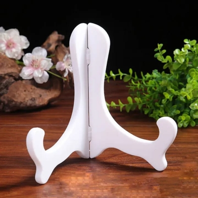 Picture of New Set Of 4 Inch Display Plate Stands - Perfect For Displaying Plates And Other Decorative Items In The Kitchen Or Dining Area  