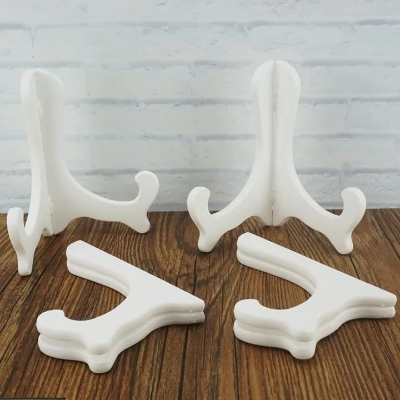 Picture of New Set Of 4 Inch Display Plate Stands - Perfect For Displaying Plates And Other Decorative Items In The Kitchen Or Dining Area  