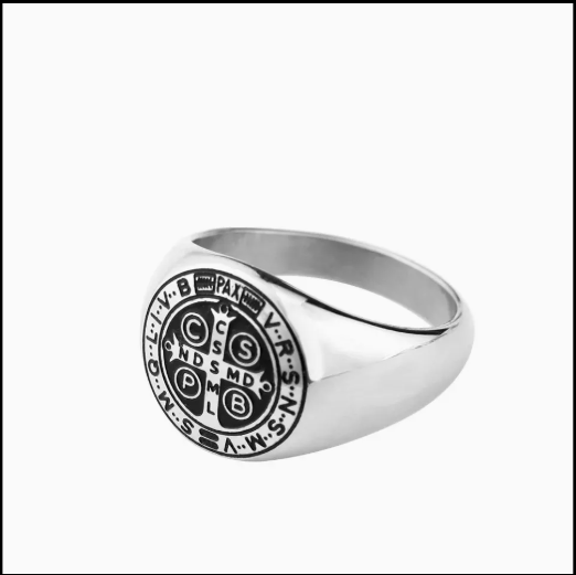 Picture of ​Stainless Steel Men Finger Ring Ring for Men Silver 