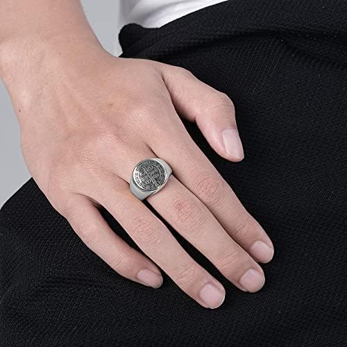 Picture of ​Stainless Steel Men Finger Ring Ring for Men Silver 