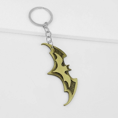Picture of Guardian Bat: Defend Your Style with this Unique Keychain Gold 