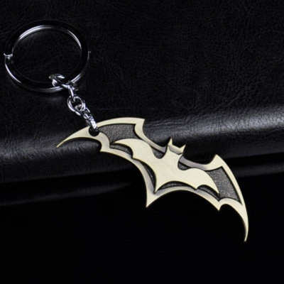 Picture of Guardian Bat: Defend Your Style with this Unique Keychain Gold 