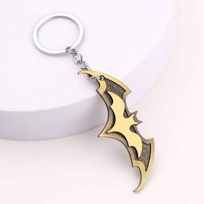 Picture of Guardian Bat: Defend Your Style with this Unique Keychain Gold 