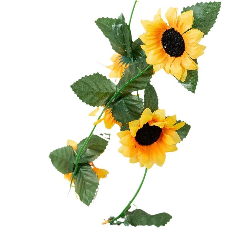 Picture of Sunflower Bloom Decoration Garland Yellow 