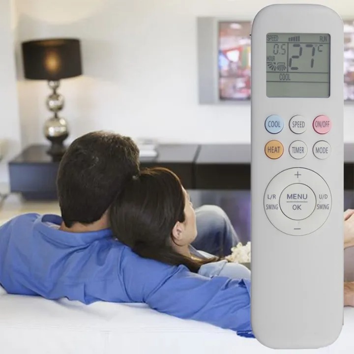 Picture of High Quality Wireless Air Conditioner Remote White 
