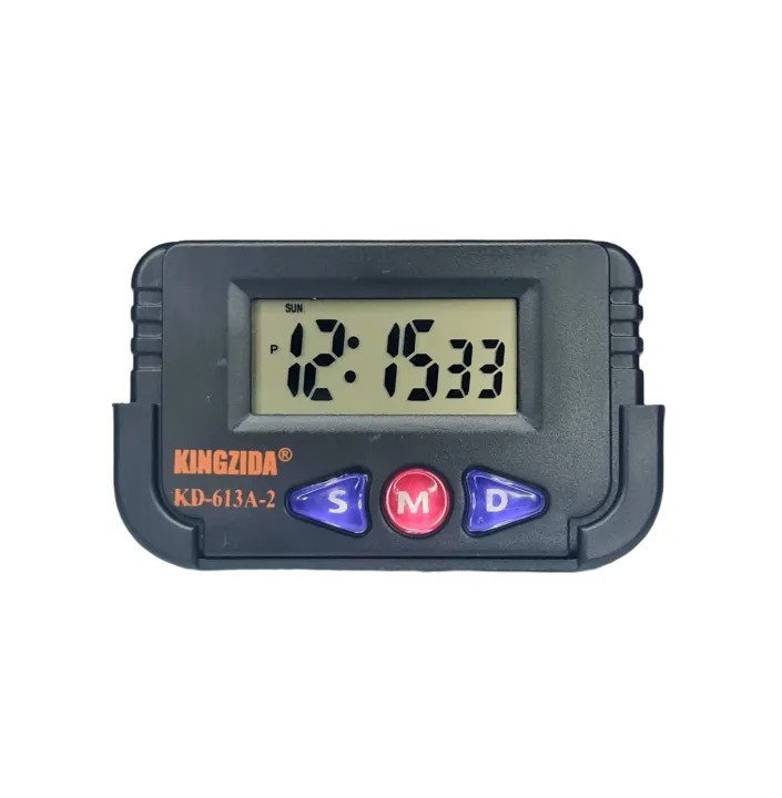 Picture of Multifunctional Digital Timepiece with Accurate Stopwatch and Date Display Black 