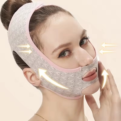 Picture of Non-Invasive V-Shape Face Lift Device for Home Use – Anti-Sag Chin and Cheek Support  