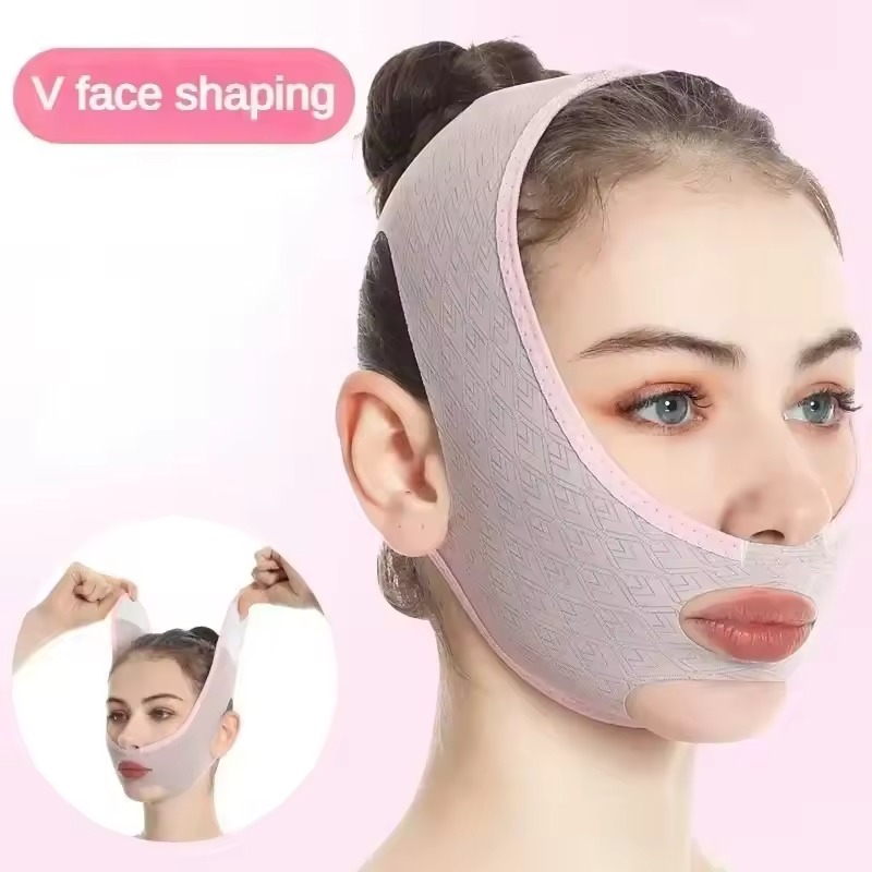 Picture of Non-Invasive V-Shape Face Lift Device for Home Use – Anti-Sag Chin and Cheek Support  