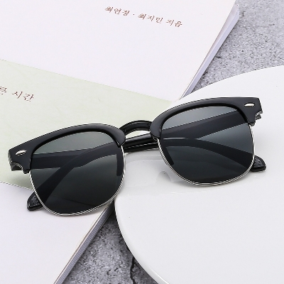 Picture of New Trendy Look Very Stylish Black Sunglass for Men Black 