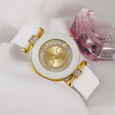 Picture of Ladies Wrist Watch New for Girls White 