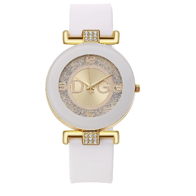 Picture of Ladies Wrist Watch New for Girls White 