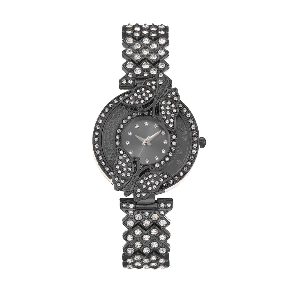 Picture of Stainless Steel Magnetic Watch For Girls - Watch For Women Buterfly  
