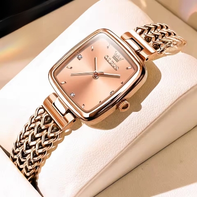 Picture of Elegant Luxury Full Diamond Quartz Watch / Ladies Korean Fashion Rhinestone Wristwatch  
