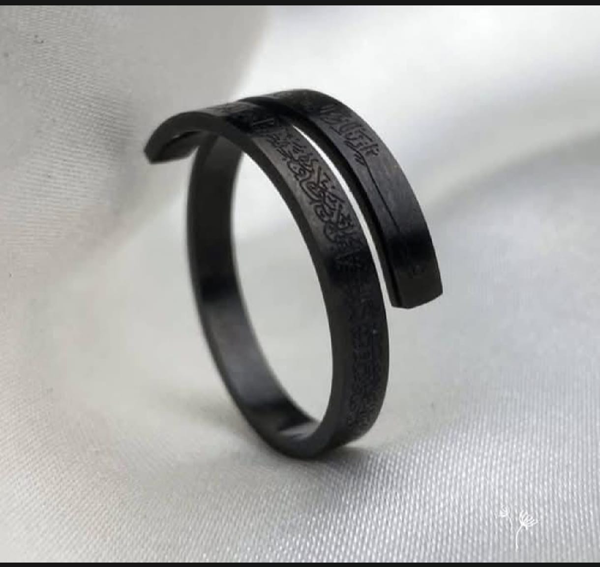 Picture of New Exclusive Design Ayatul Kursi Finger Ring For Men  Adjustable