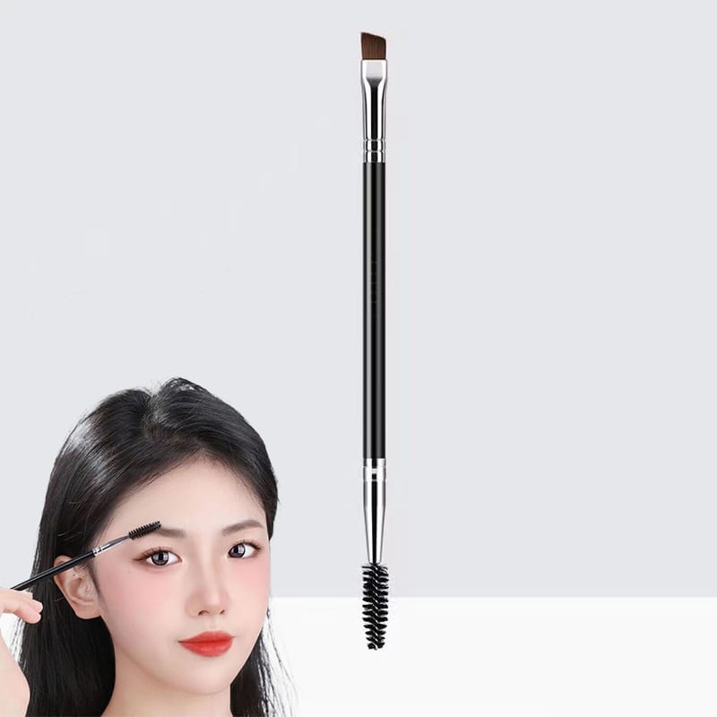 Picture of New Portable Bendable Bruh Head Eyebrow Comb Long Rod piral Eyelah Bruh Profeional Makeup Bruhe Beauty Makeup Tool Black 
