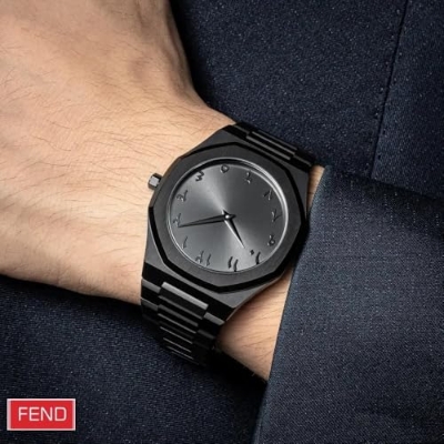 Picture of Arabic Aura Watch (Premium Quality)Men Watch Black 