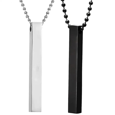 Picture of New Black Color Chain Locket for Men  