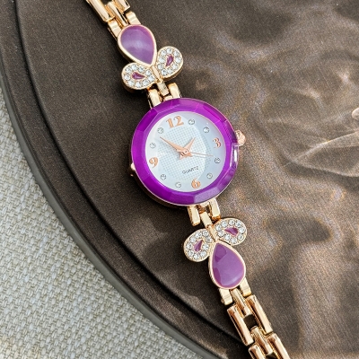 Picture of Bracelet Watches for Women Analog Quartz Rhinestone Diamond  