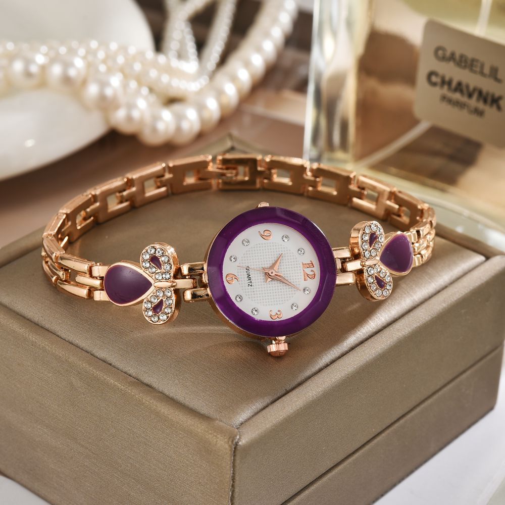 Picture of Bracelet Watches for Women Analog Quartz Rhinestone Diamond  