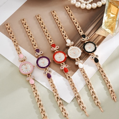 Picture of Bracelet Watches for Women Analog Quartz Rhinestone Diamond  