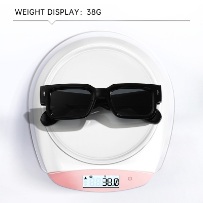 Picture of Achieve a Trendy Look with Too Stylish Black Sunglasses for Men - Very Comfortable and Fashionable, Easy to Clean - Embrace Sunglasses Fashion.  Black