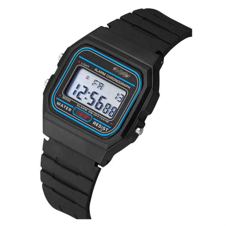 Picture of Digital Watch Sports Boys Girls Men's Black 