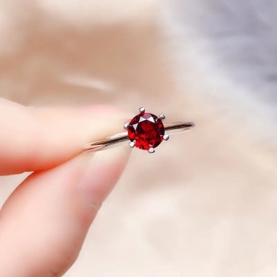 Picture of Crystal Onestone Finger Ring Women Finger Ring  