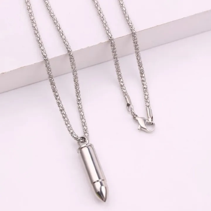 Picture of High Quality New Black Color Chain Locket for Men  