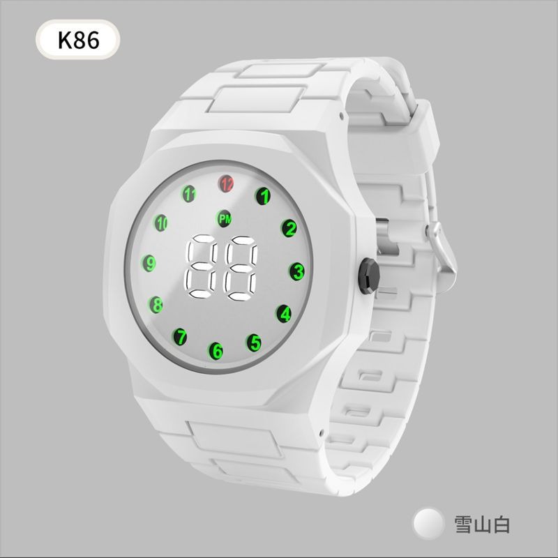 Picture of Fashion Women's Watch for Men's Sports Simple Silicone  