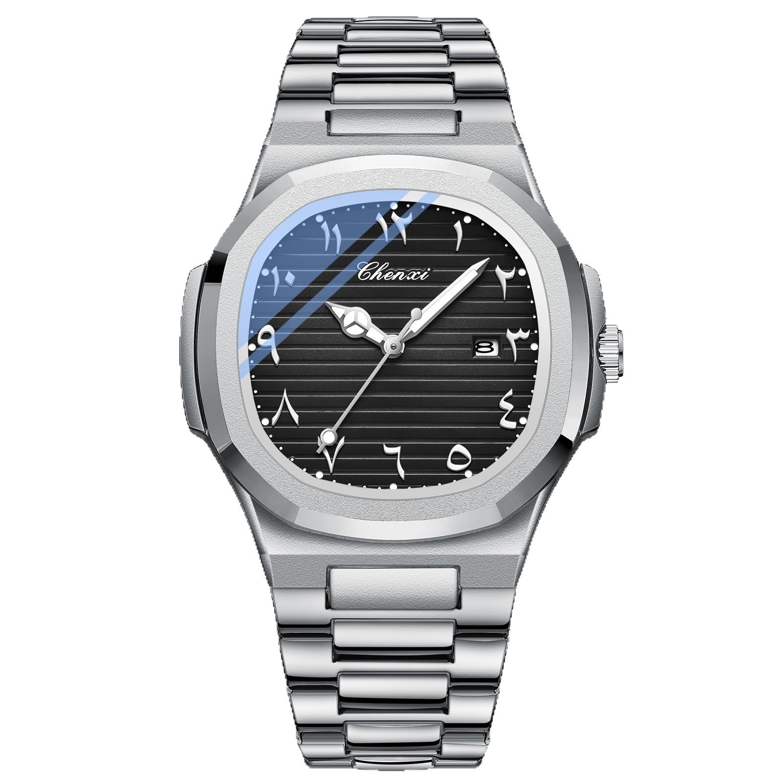 Picture of Arabic Men's Fashion Quartz Watch – Elegant Analog Wristwatch  