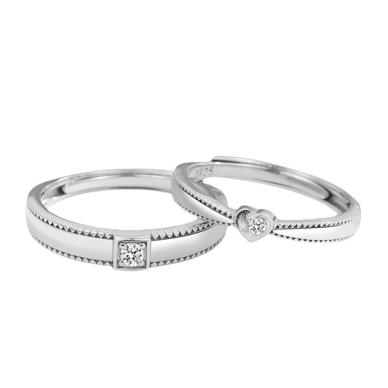 Picture of Adjustable Couple Rings For Men Women Adjustable 