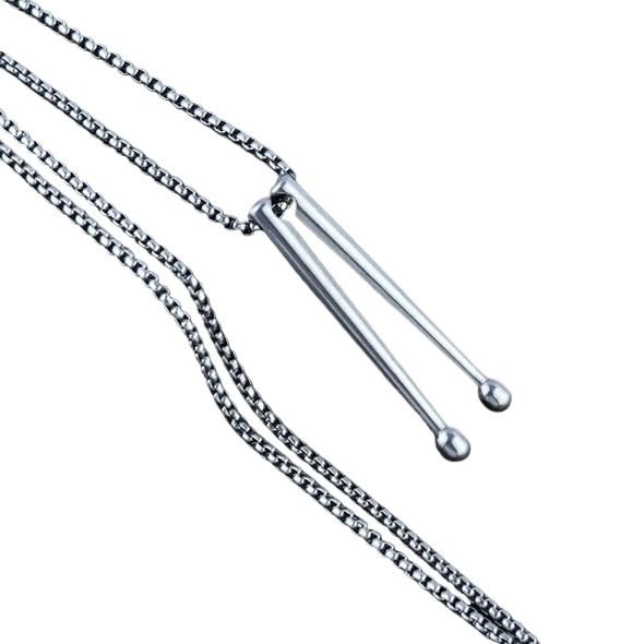 Picture of High Quality Men Fashion Jewellery Stainless Steel Round Chain Necklaces Silver 