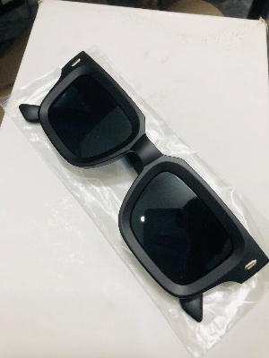 Picture of hot Square Frame Sunglasses for Men Original Driving Driver Exclusive Vintage Casual Black 