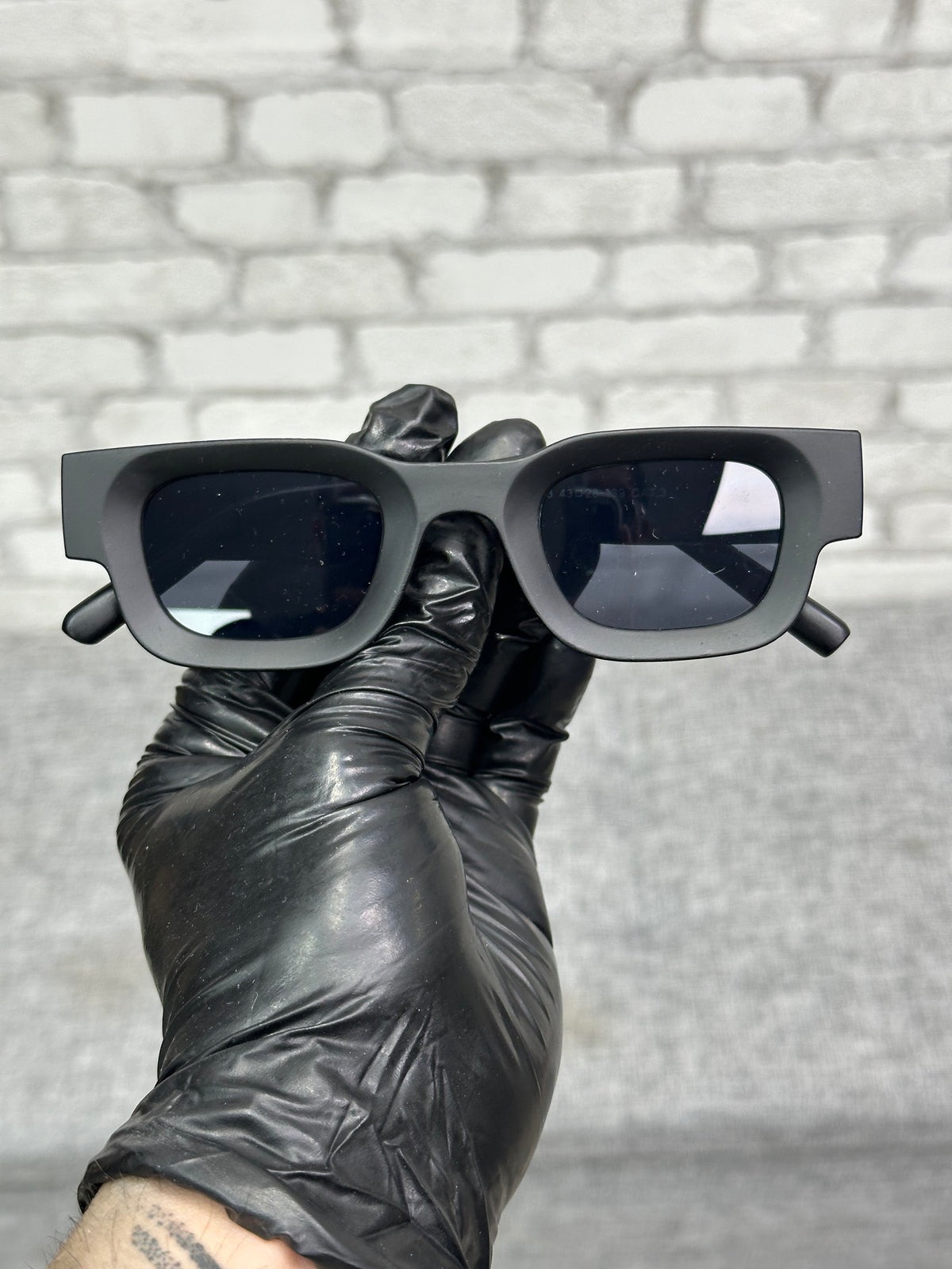 Picture of hot Square Frame Sunglasses for Men Original Driving Driver Exclusive Vintage Casual Black 